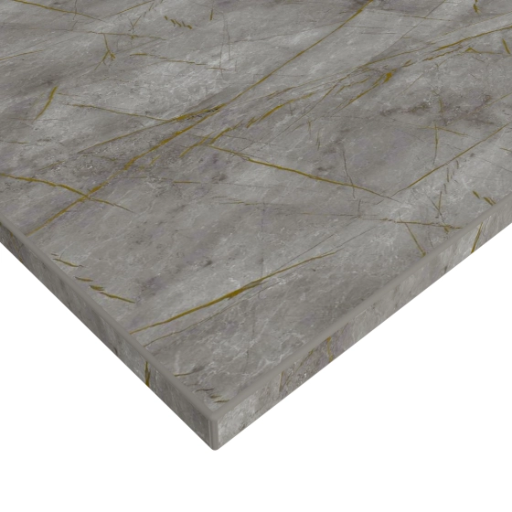 Tischplatte in Marmor gold aus Dekorholz