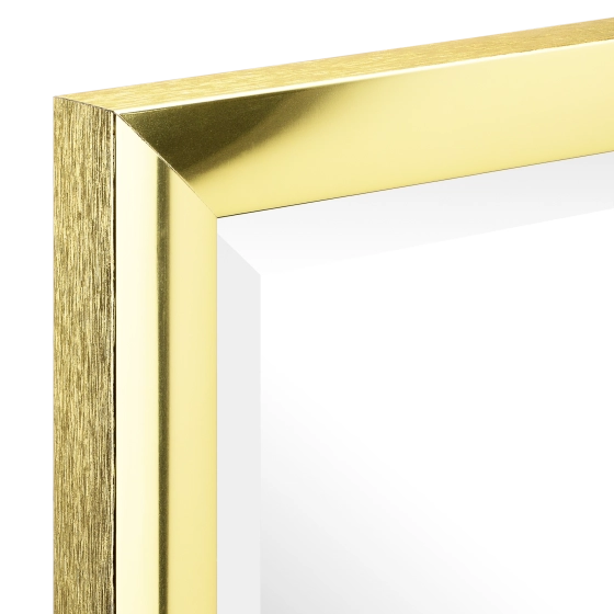 Lagos Gold Alu-Rahmen-Spiegel