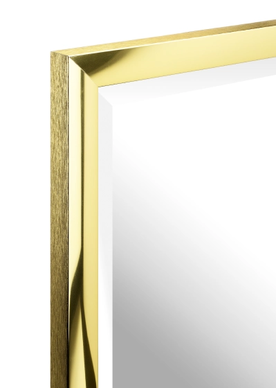 Lagos Gold Alu-Rahmen-Spiegel