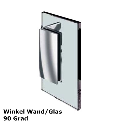 Glas - Wand Verbinder 90 Grad