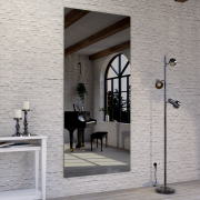 Rahmenloser Spiegel - Grau - Rechteckig