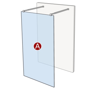 Walk in-Dusche Typ 01