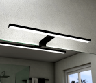 Arnota Schwarz II LED Badspiegel - Leuchtspiegel