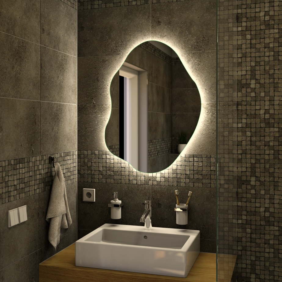 Asymmetrische LED Spiegel